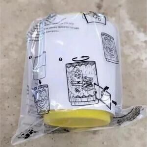 NEW 2024 Burger King SpongeBob Tiki Cup – Sealed Figure Inside, Fast Food Promo